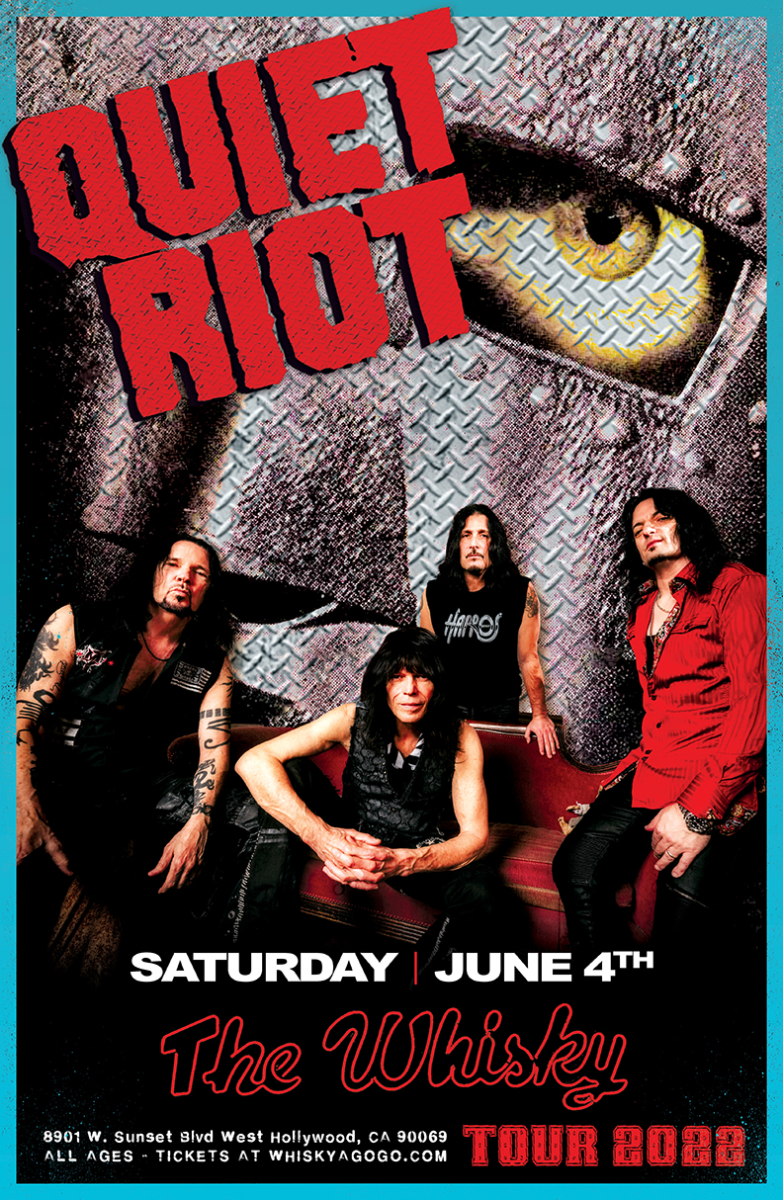 Quiet Riot, Wikkid Starr, Deep Within, Red Pillars, DeFrance, Anthea, Ancient Sins
