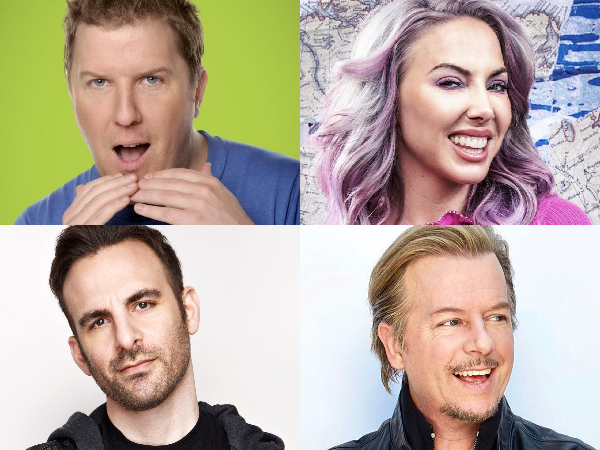 David Spade, Whitney Cummings, Nick Swardson, Brian Monarch, Kate Quigley and very special guests!