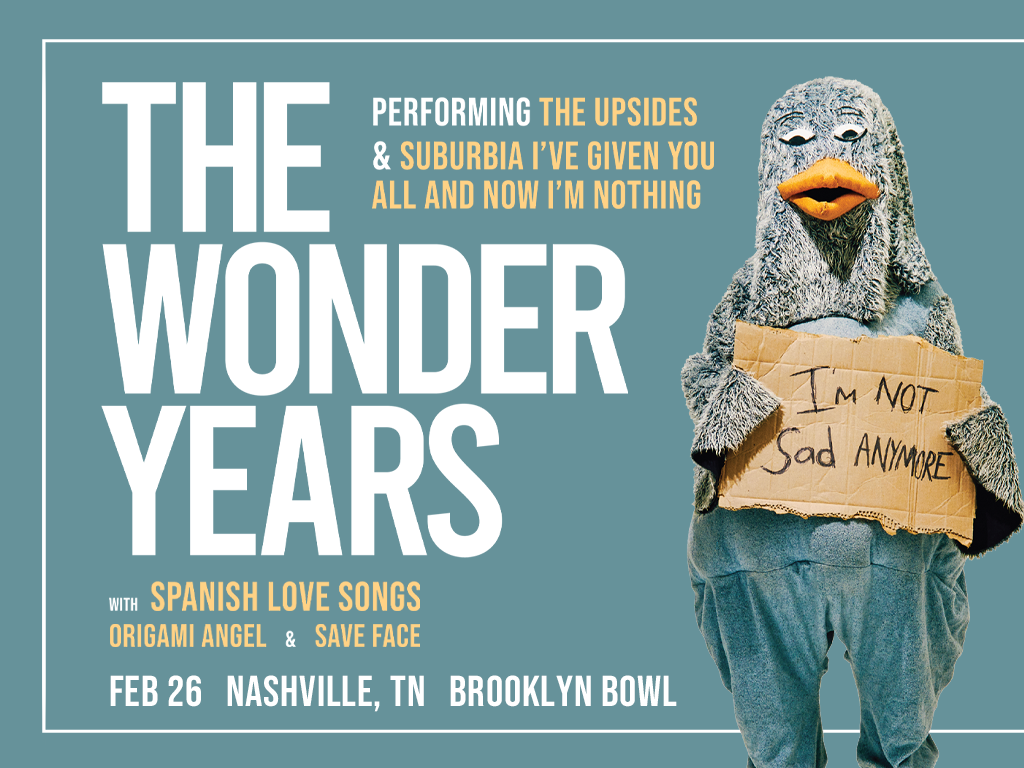 The Wonder Years: The Upsides & Suburbia Anniversary Tour