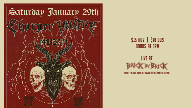 Charger and Hell Fire with special guests at Brick by Brick