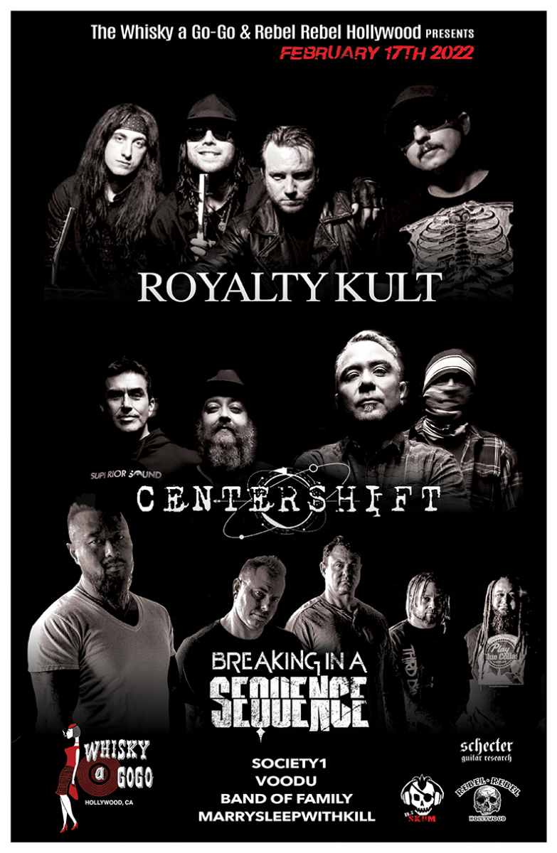 BI-AS, Centershift, Band of Family, Voodu, Marrysleepwithkill, Society1