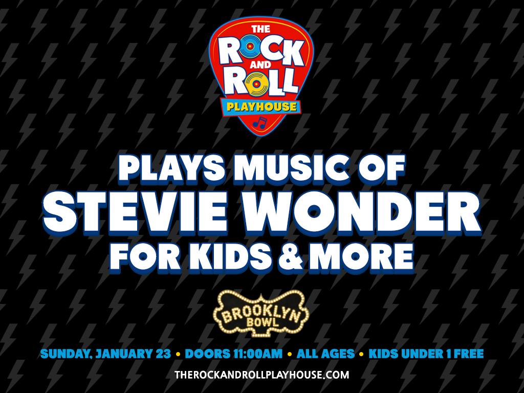 The Rock and Roll Playhouse plays the Music of Stevie Wonder for Kids + More