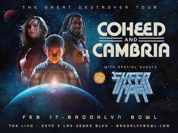 More Info for Coheed and Cambria "The Great Destroyer Tour"