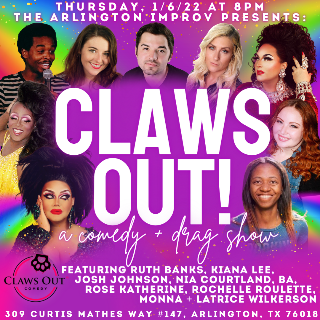 Claws Out Comedy and Drag Show