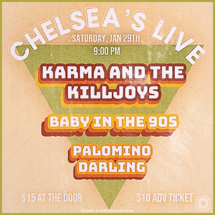 Karma and the Killjoys, Baby in the 90s and Palomino Darling