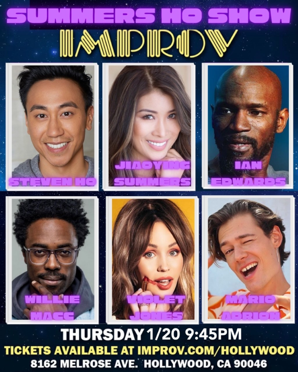 The Summers Ho Show ft. Jiaoying Summers, Steven Ho, Orlando Leyba, Aidan Park, Violet Jones, Willie Macc, Mario Adrion and more!