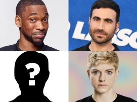 Brett Goldstein, Jay Pharoah, Mae Martin, Brian Monarch, Renée Percy and A VERY SPECIAL GUEST!