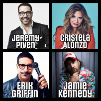 Tonight at the Improv ft. Jamie Kennedy, Jeremy Piven, Erik Griffin, Cristela Alonzo, Simon Gibson, Gary Cannon and more TBA!