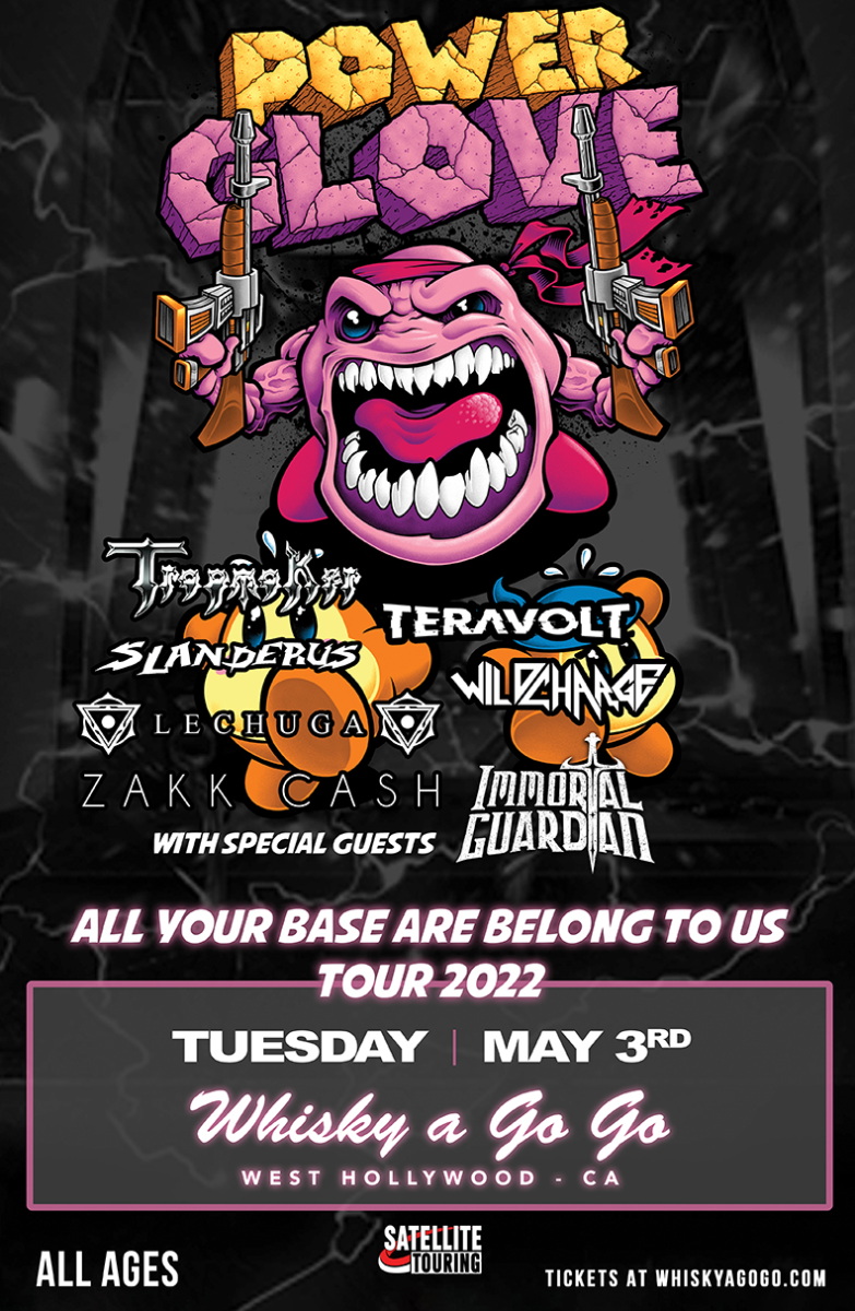 Powerglove, Immortal Guardian, Slanderus, Trapmaker, Wild Charge, Zakk Cash, Lechuga