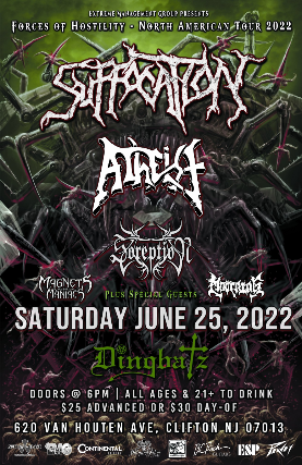 Clifton Nj Christmas Concert December 14th 2022 Tickets For Forces Of Hostility Tour 2022 | Ticketweb - Dingbatz In Clifton,  Us