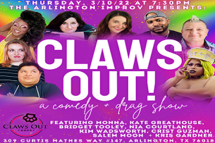 Claws Out Comedy + Drag Show!