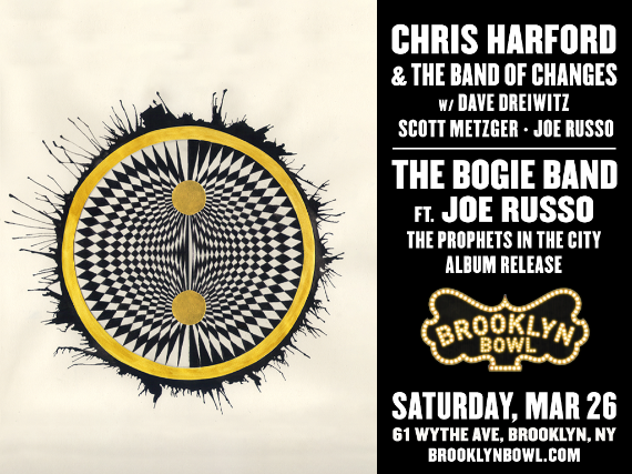 More Info for Chris Harford & The Band Of Changes + The Bogie Band feat. Joe Russo