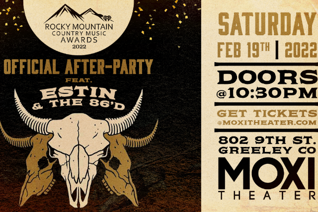RMCMA After-Party with Estin & The 86'd at Moxi Theater