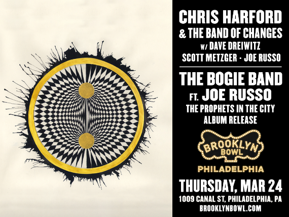 More Info for Chris Harford & The Band Of Changes + The Bogie Band feat. Joe Russo