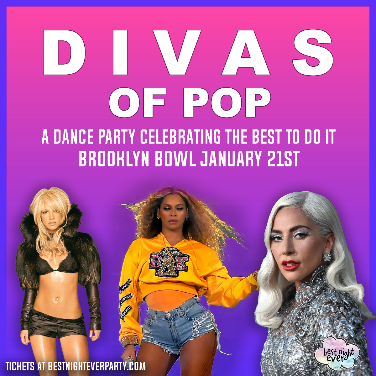 Divas of Pop: A Dance Party Celebrating the Best to Do It