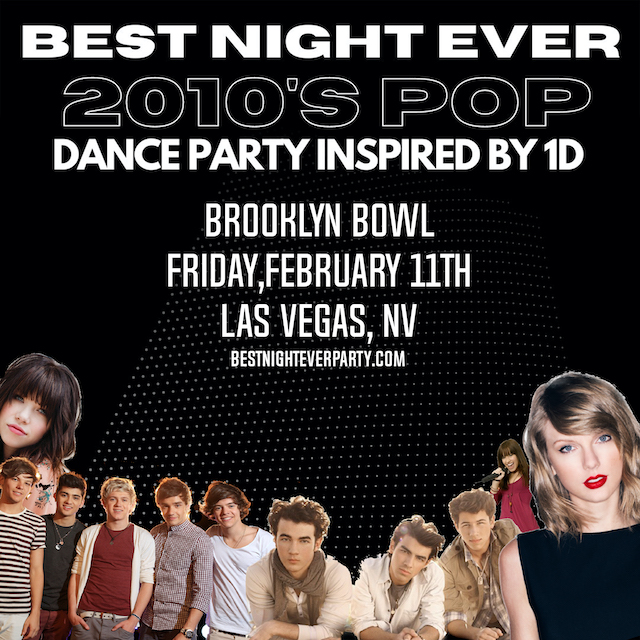 Best Night Ever - 2010's Pop Dance Party Inspired by 1D