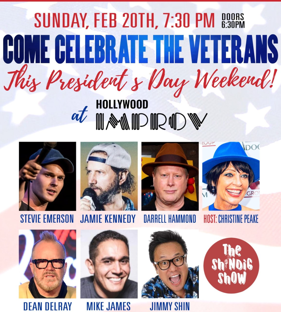 Tonight at the Improv ft. Darrell Hammond, Jamie Kennedy, Dean Delray, Mike James, Christine Peake, Stevie Emerson, Jimmy Shin and more TBA!