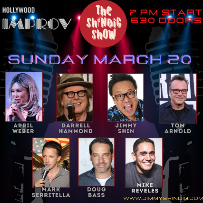 Tonight at the Improv ft. Tom Arnold, April Weber, Darrell Hammond, Doug Bass, Mark Serritella, Mike James, Jimmy Shin!