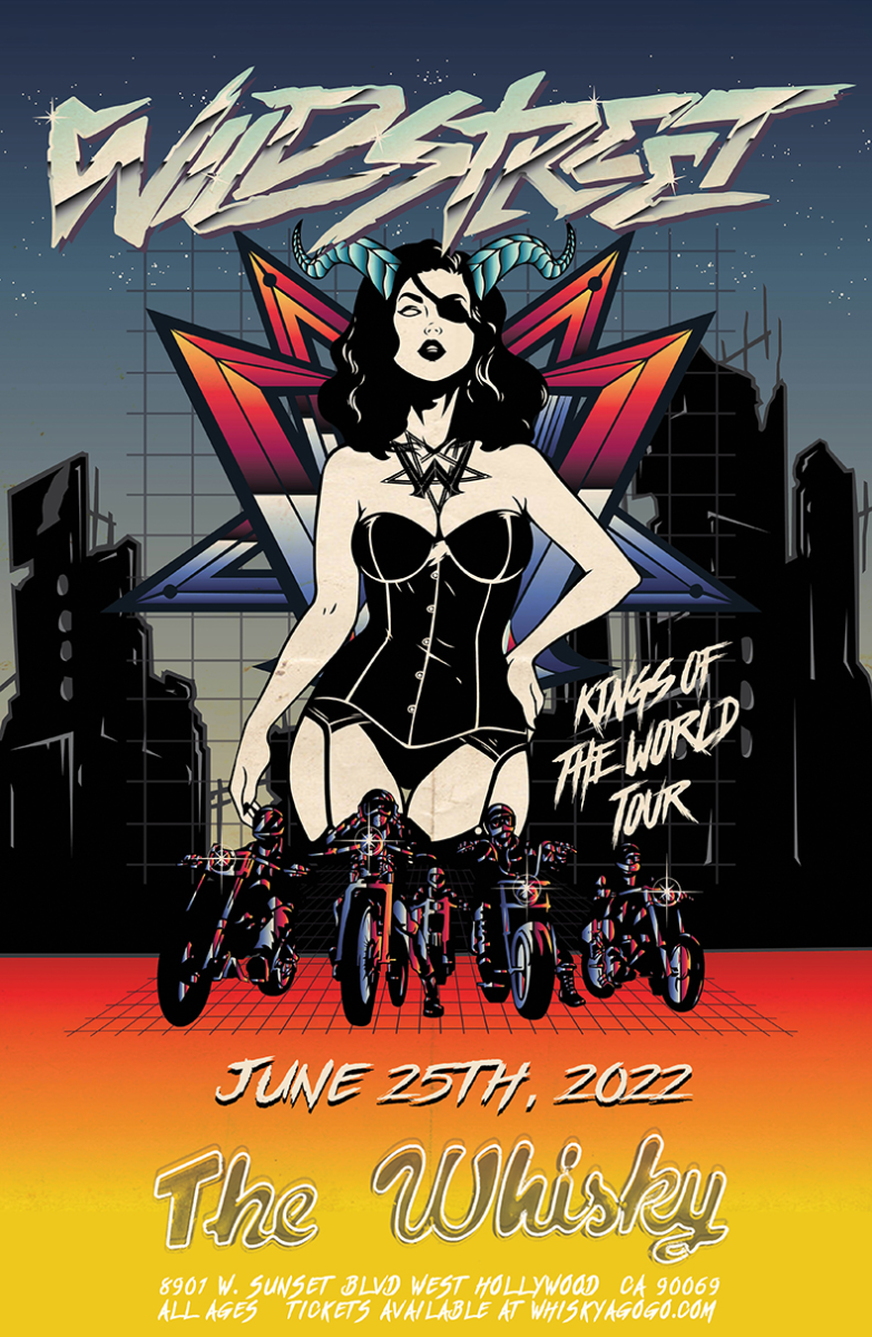 Wildstreet, Whiskey Dogz, Smoka Rocha, Band Inc., Crystal Shades, Gordo, Milou Sky