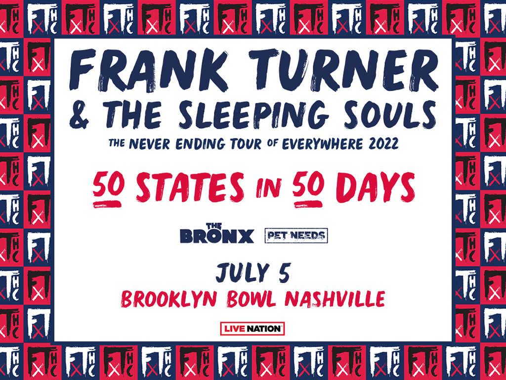 Frank Turner & The Sleeping Souls’ Never-Ending Tour of Everywhere