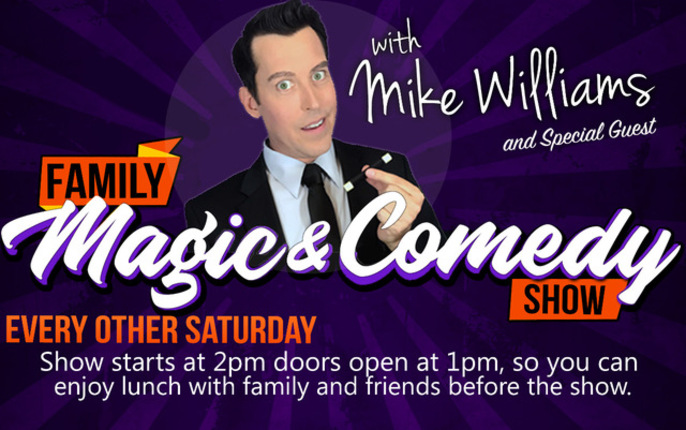 Family Magic & Comedy For All Ages with Mike Williams