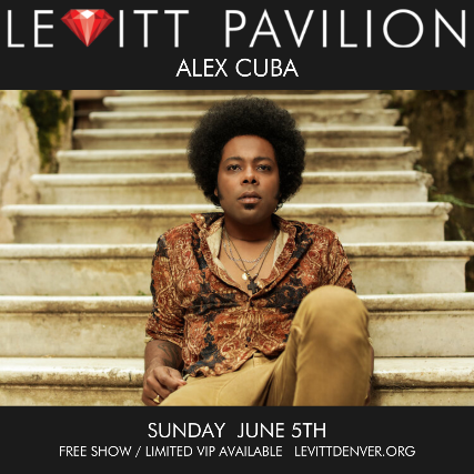 Alex Cuba at Levitt Pavilion Denver