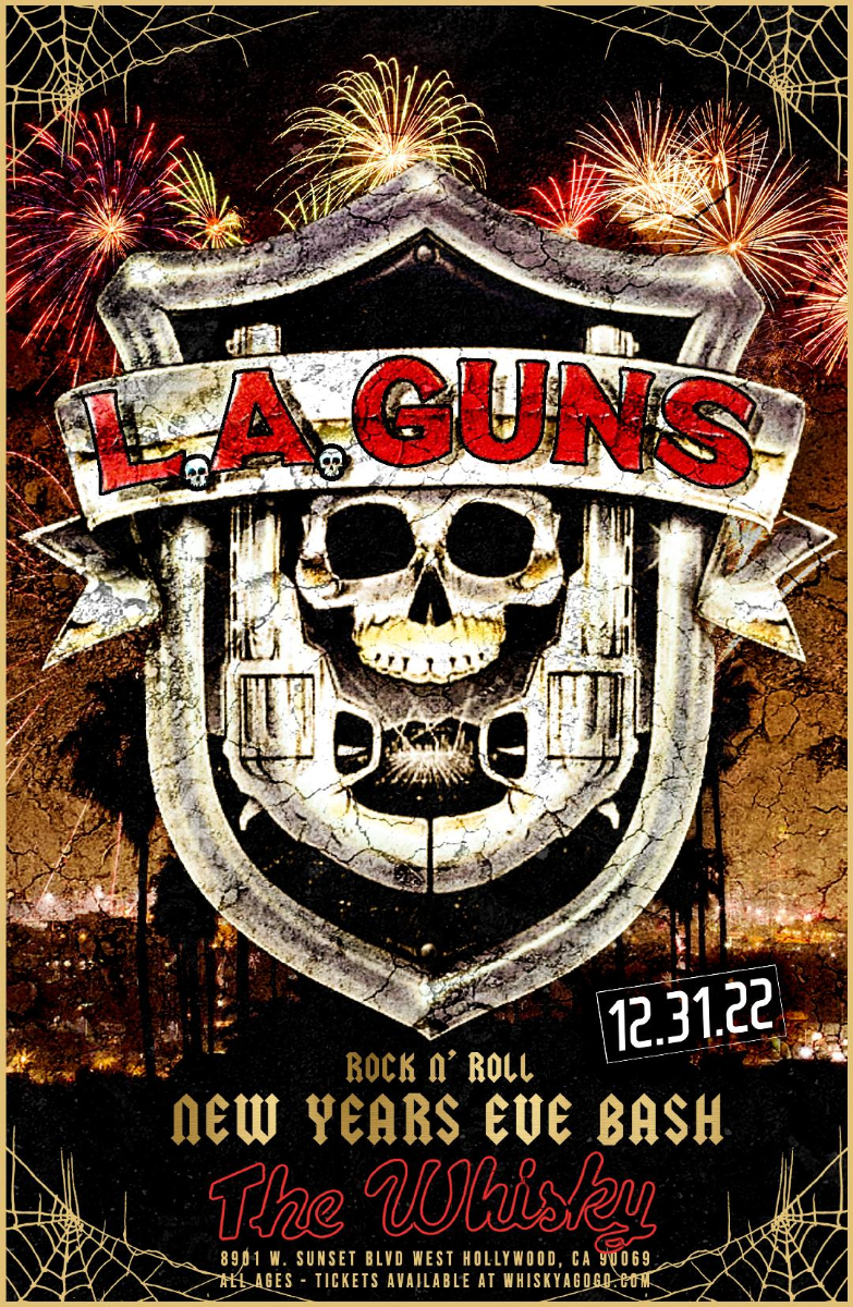 L.A. Guns, Brittneys Rage , Indiana Bradley, Member, Taz Taylor Band, Burning The Fields, Vantablak