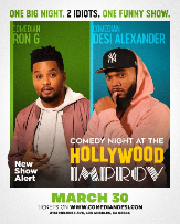 Ron G & Desi Alexander ft. Chaunte Wayans and more!