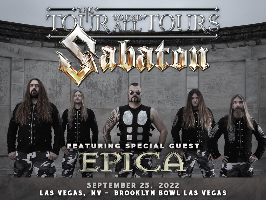 Sabaton - The Tour to End All Tours