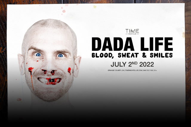 Dada Life: Blood, Sweat & Smiles Tour at Time Nightclub