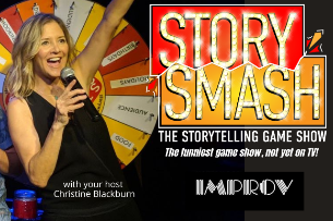 Story Smash: The Storytelling Game Show with Christine Blackburn, Blaine Capatch, Danny Zuker, Melissa Peterman, Jeremy McKiernan, Les Kurkendaal-Barrett, Christina DiBiase!