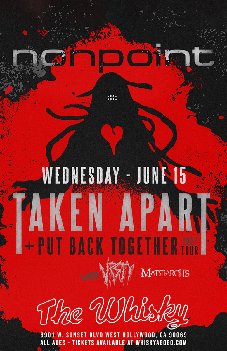 Nonpoint, VRSTY, Fused by Defiance, No Vitals, Syndicate4