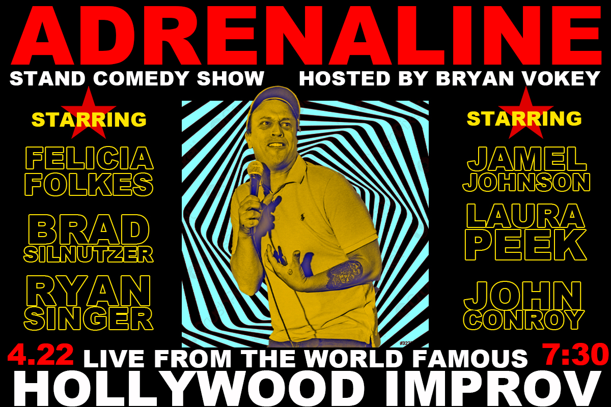 Adrenaline ft. Bryan Vokey, Felicia Folkes, Brad Silnutzer, Ryan Singer, Laura Peek, Shain Brenden, Jamel Johnson!