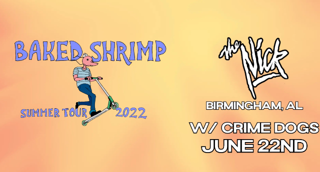 Baked Shrimp with Crimedogs Wednesday June 22! at The Nick