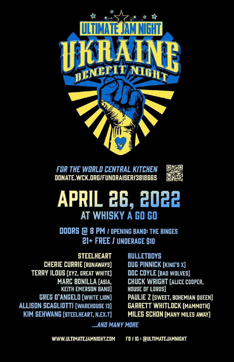 Ultimate Jam Night (Ukraine Benefit Night)