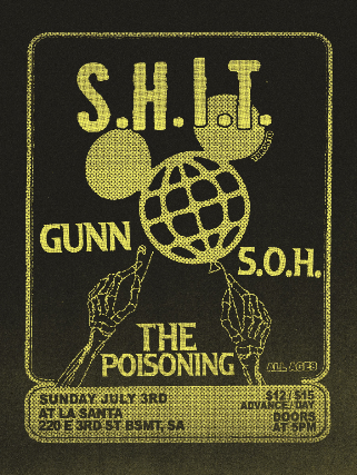 S.H.I.T, Gunn, S.O.H, The Poisoning at La Santa