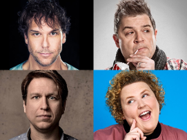 Patton Oswalt, Dane Cook, Fortune Feimster, Pete Holmes, Brian Monarch, Kate Quigley and more!