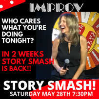 Story Smash: The Storytelling Game Show with Christine Blackburn, Peter Mehlman, Danny Zuker, Fielding Edlow, CM Gorham, Katya Duft, Ian Ira Rousso!