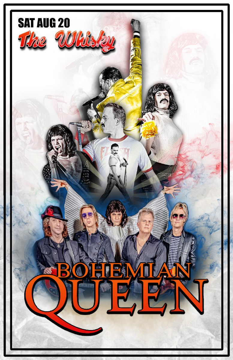 BOHEMIAN QUEEN, The Ghastlies, Memberz Only, CTIV, Balcony