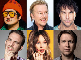 David Spade, Dane Cook, Pete Holmes, Bobby Lee, Brian Monarch, Violet Jones and very special guests!