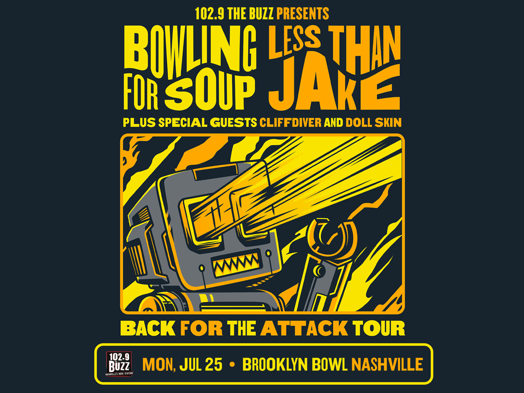 Bowling For Soup & Less Than Jake: Back For The Attack Tour
