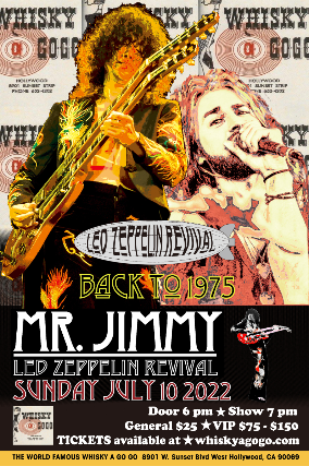 Mr. Jimmy Led Zeppelin Revival at Whisky A Go Go