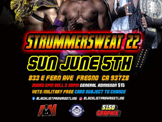 Blacklist Pro Wrestling: StrummerSweat 22 at Strummer's