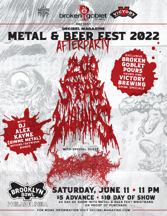 More Info for Decibel Magazine Metal & Beer Fest After-Party