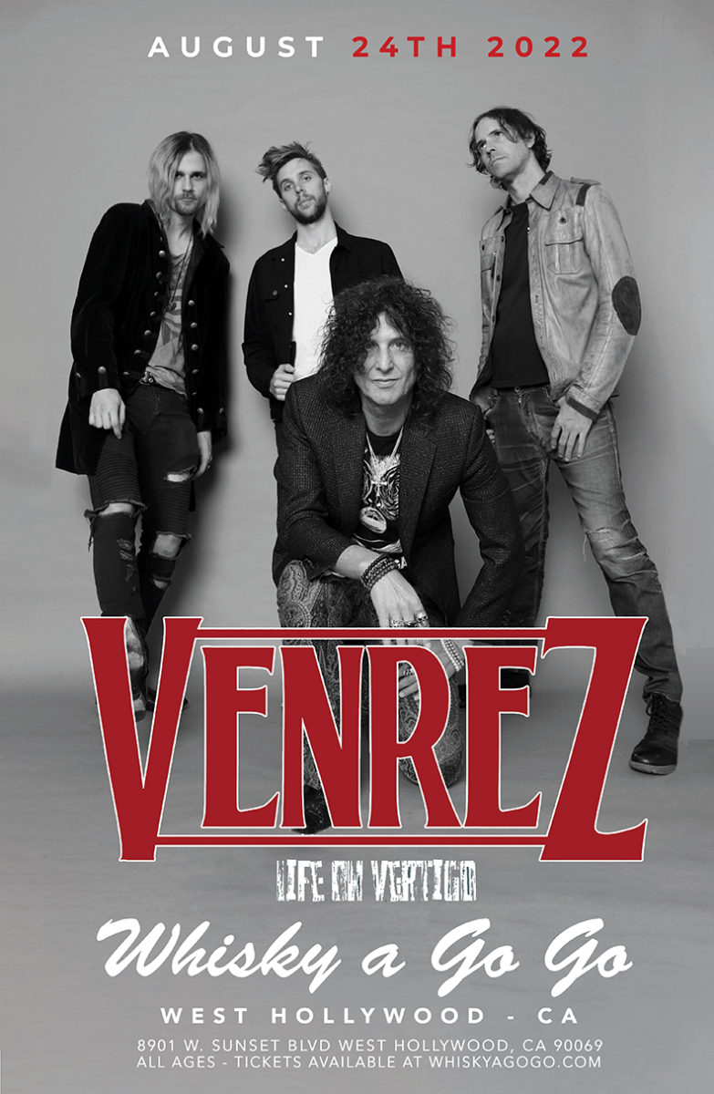 Venrez,   American Sellout, Sonic Octane, The House Band, Life On Vertigo, Sabbath After Forever