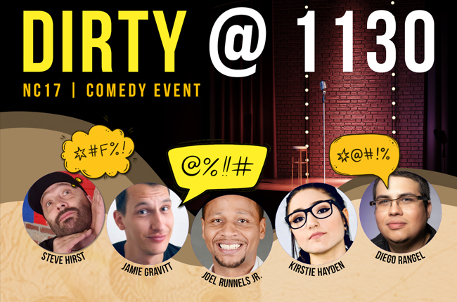 Dirty @ 11:30 Comedy Showcase