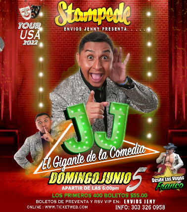 JJ El Gigante de La Comedia at Stampede