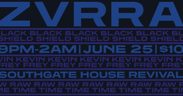Flow x Whited Sepulchre Records present Zvrra with RAW TIME, Kevin Frey and Black Shield