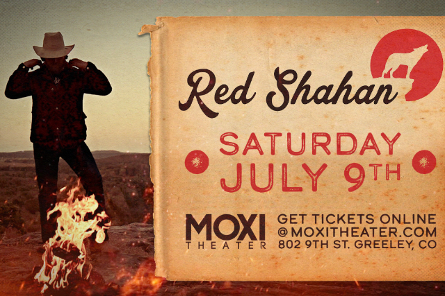 Red Shahan at Moxi Theater