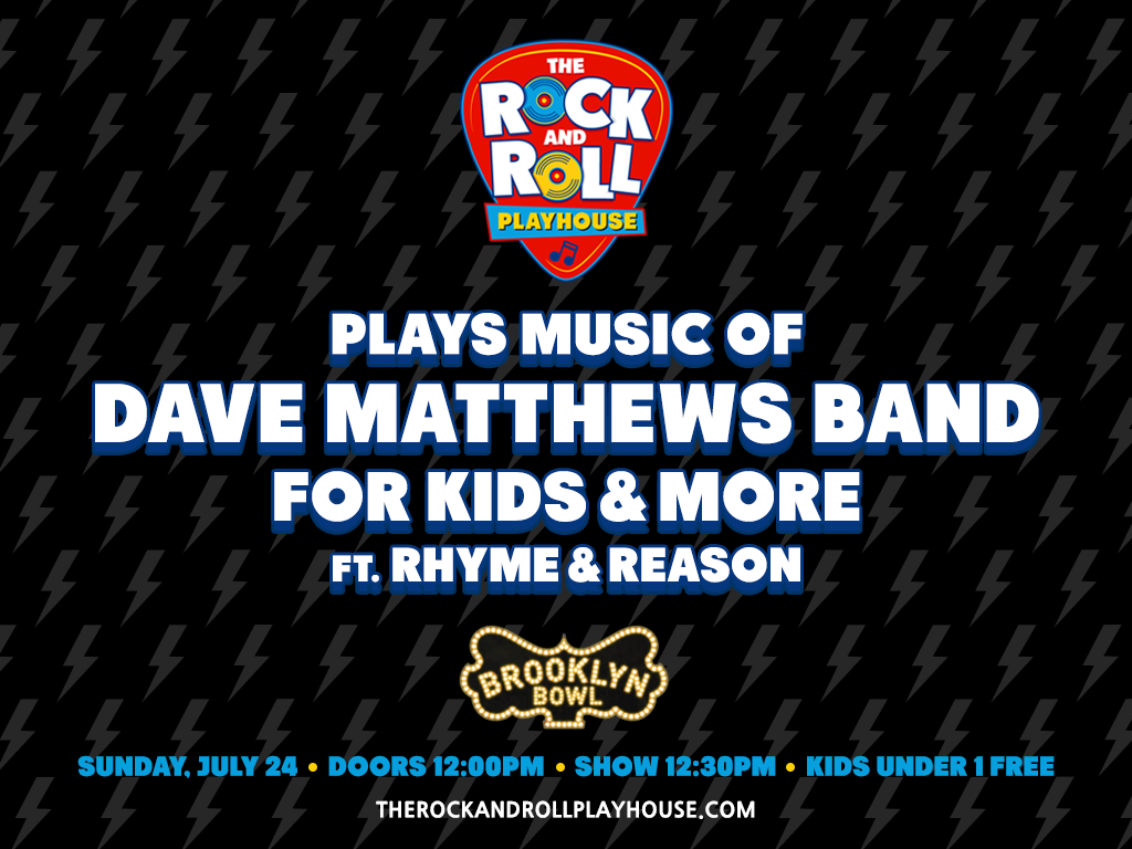 The Rock and Roll Playhouse plays the Music of Dave Matthews Band for Kids + More